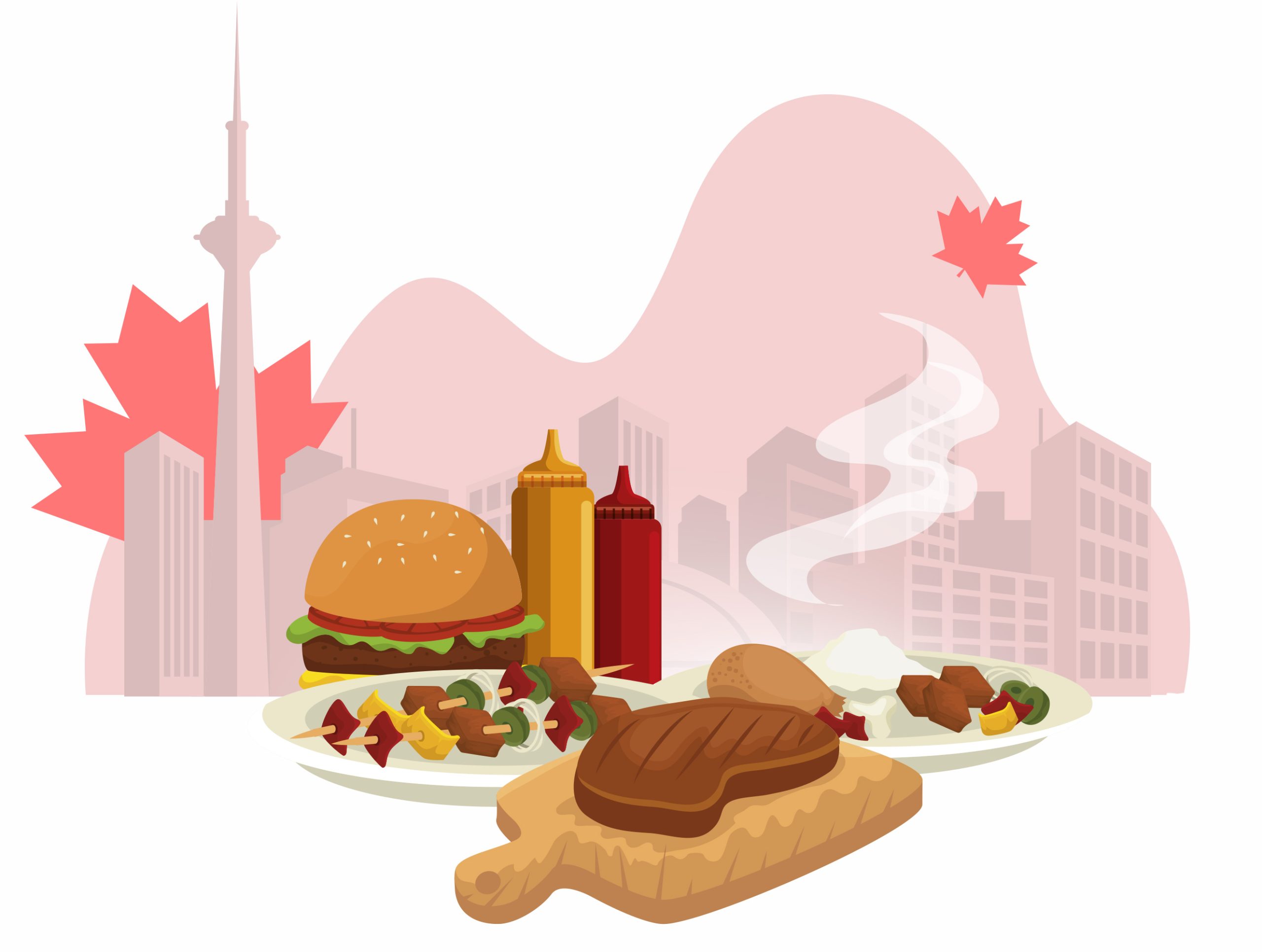 هرینه غذا در کانادا