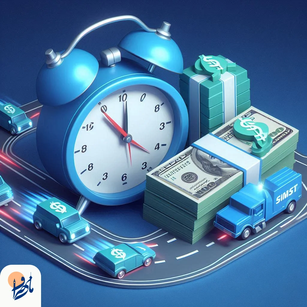 سرعت انتقال و زمان مورد نیاز