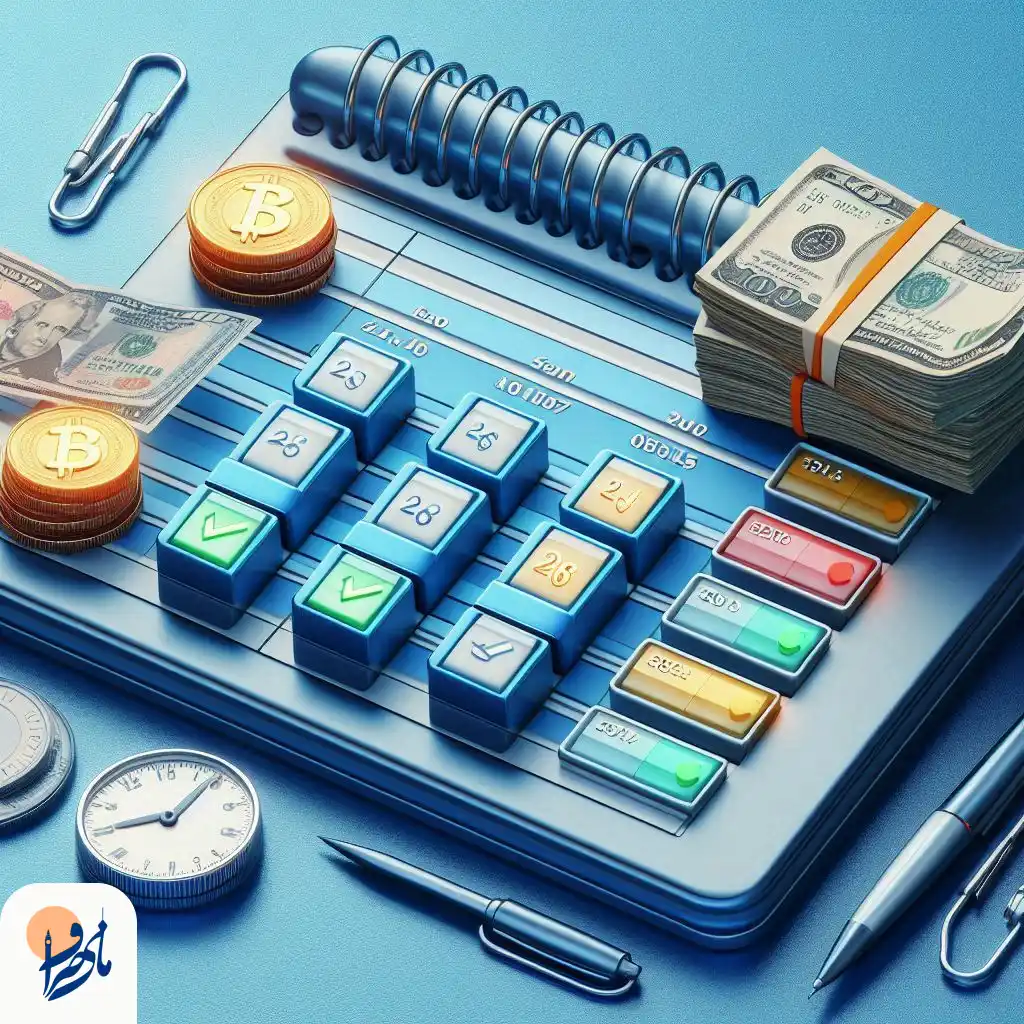 زمانبندی انتقالات ارزی