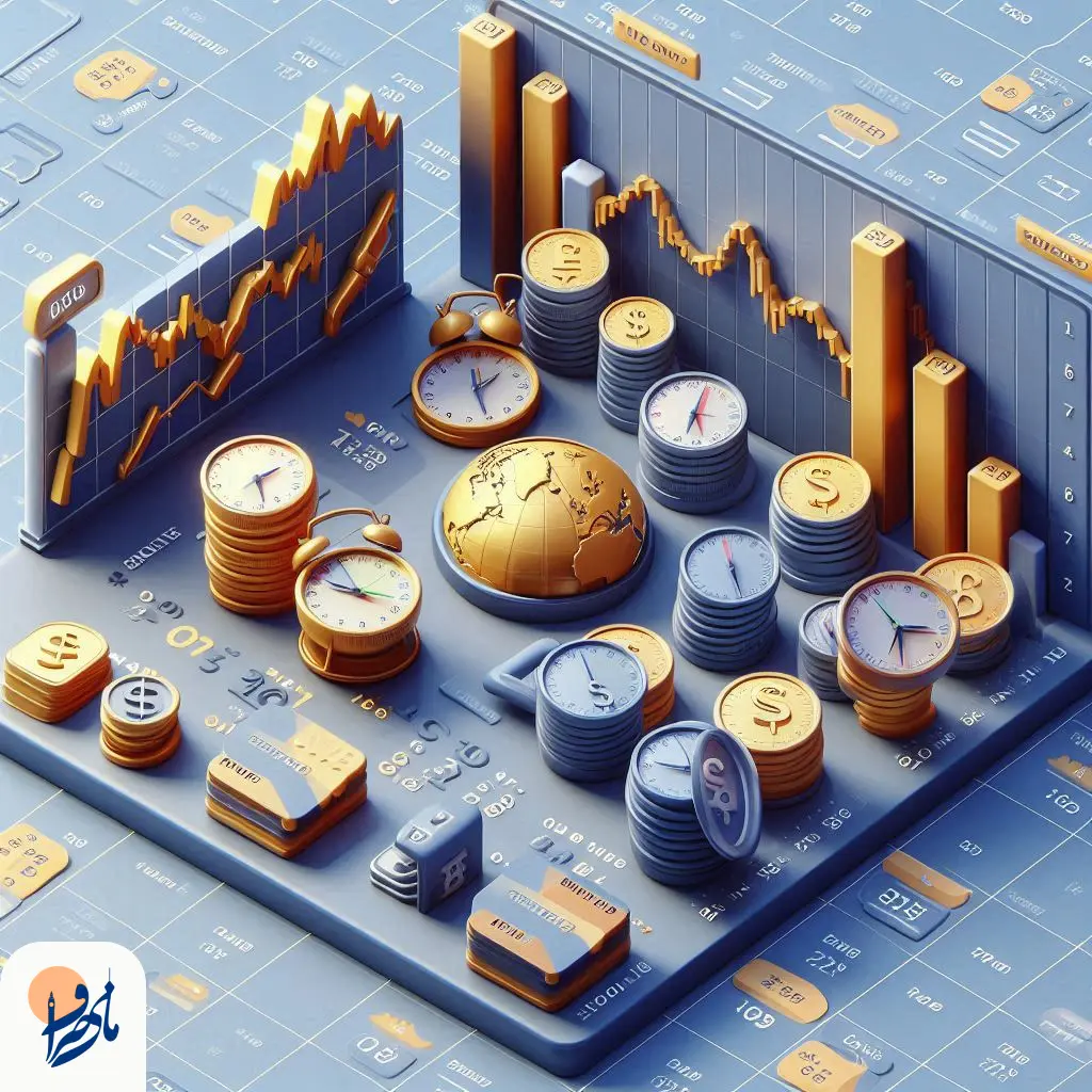 مقایسه نرخ ارز در ساعات و روزهای مختلف