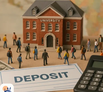 نکات مهم درباره پرداخت Deposit یا پیشپرداخت پذیرش