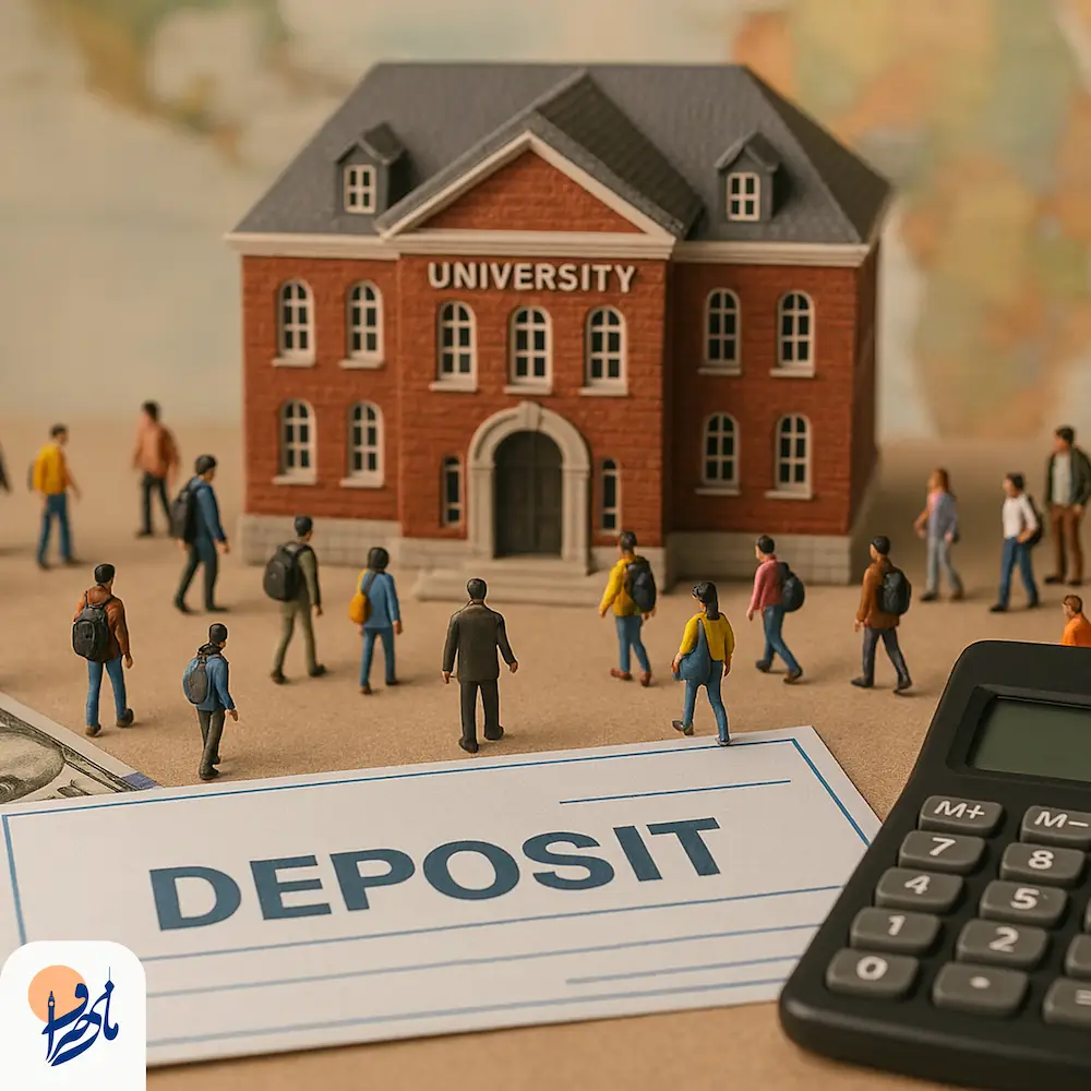 نکات مهم درباره پرداخت Deposit یا پیشپرداخت پذیرش